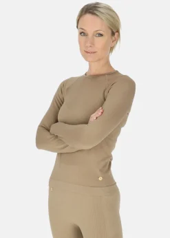 Swedemount Ribbed Seamless Long Sleeve W