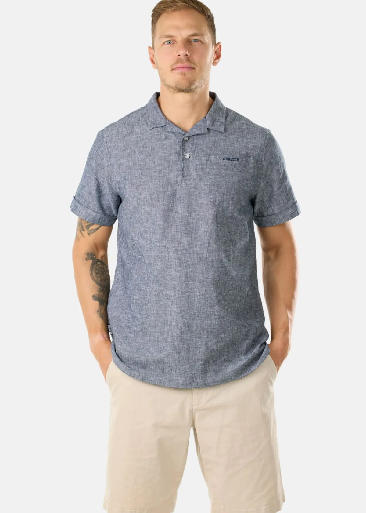 Seaside Sailor Linen Piké