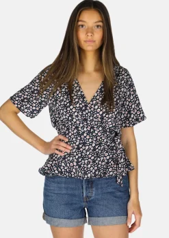 Seaside Sankt Claud Wrap Top W