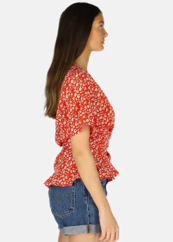 Seaside Sankt Claud Wrap Top W