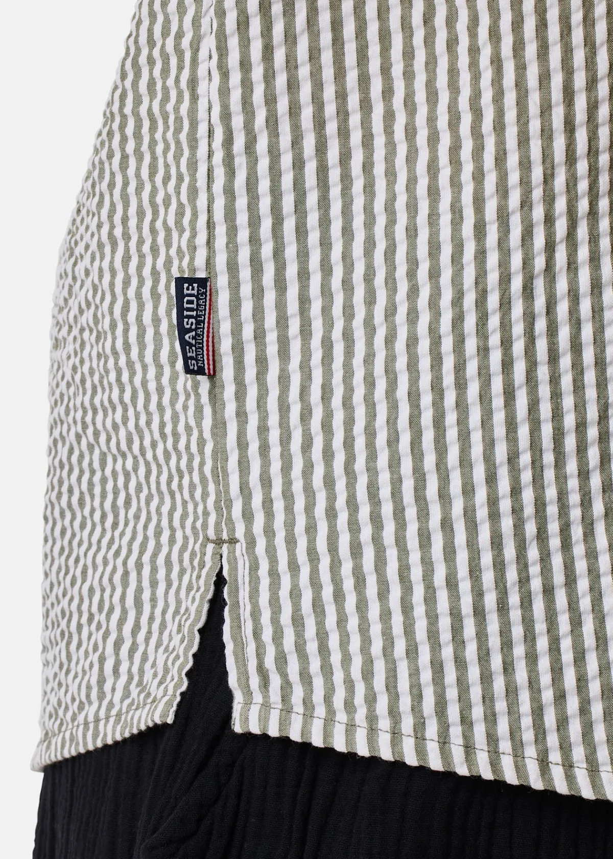 Seaside Seersucker Pique Shirt