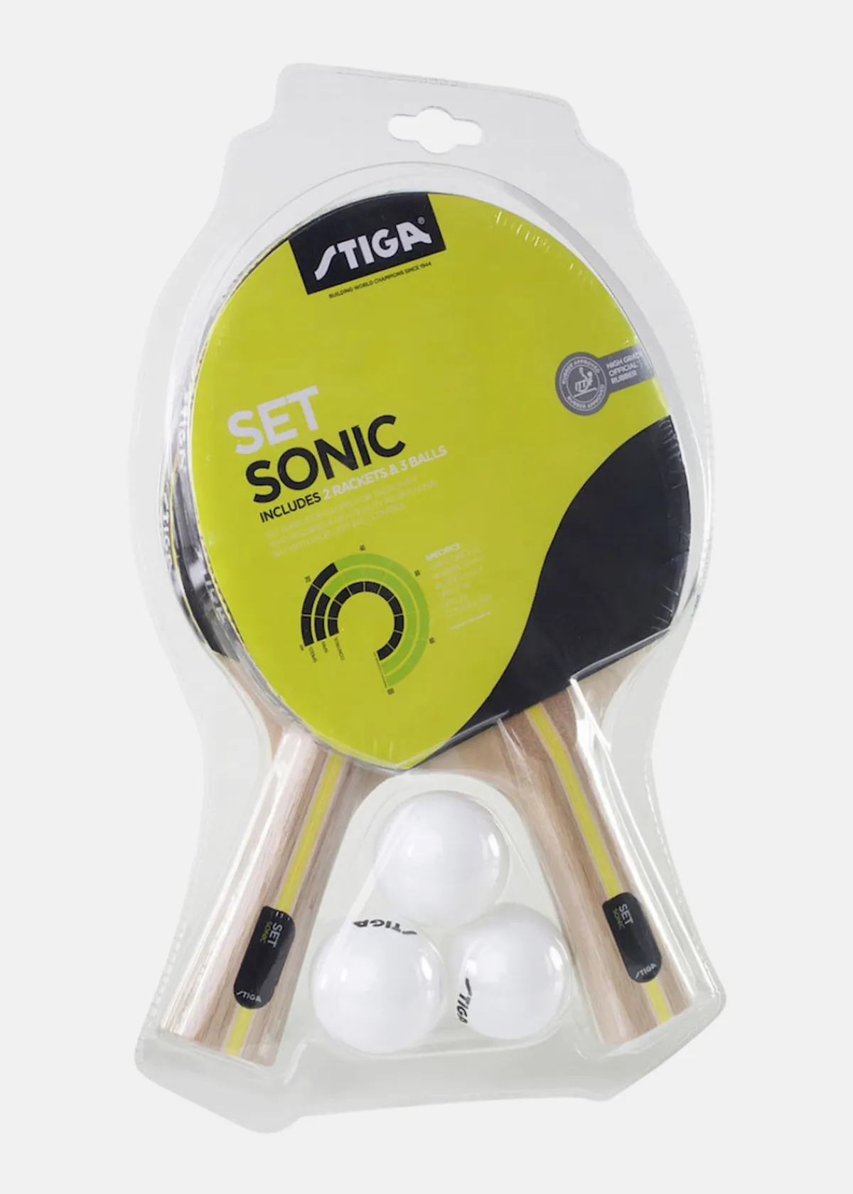Jo Sport Set Sonic 2 Rack + 3 Bollar