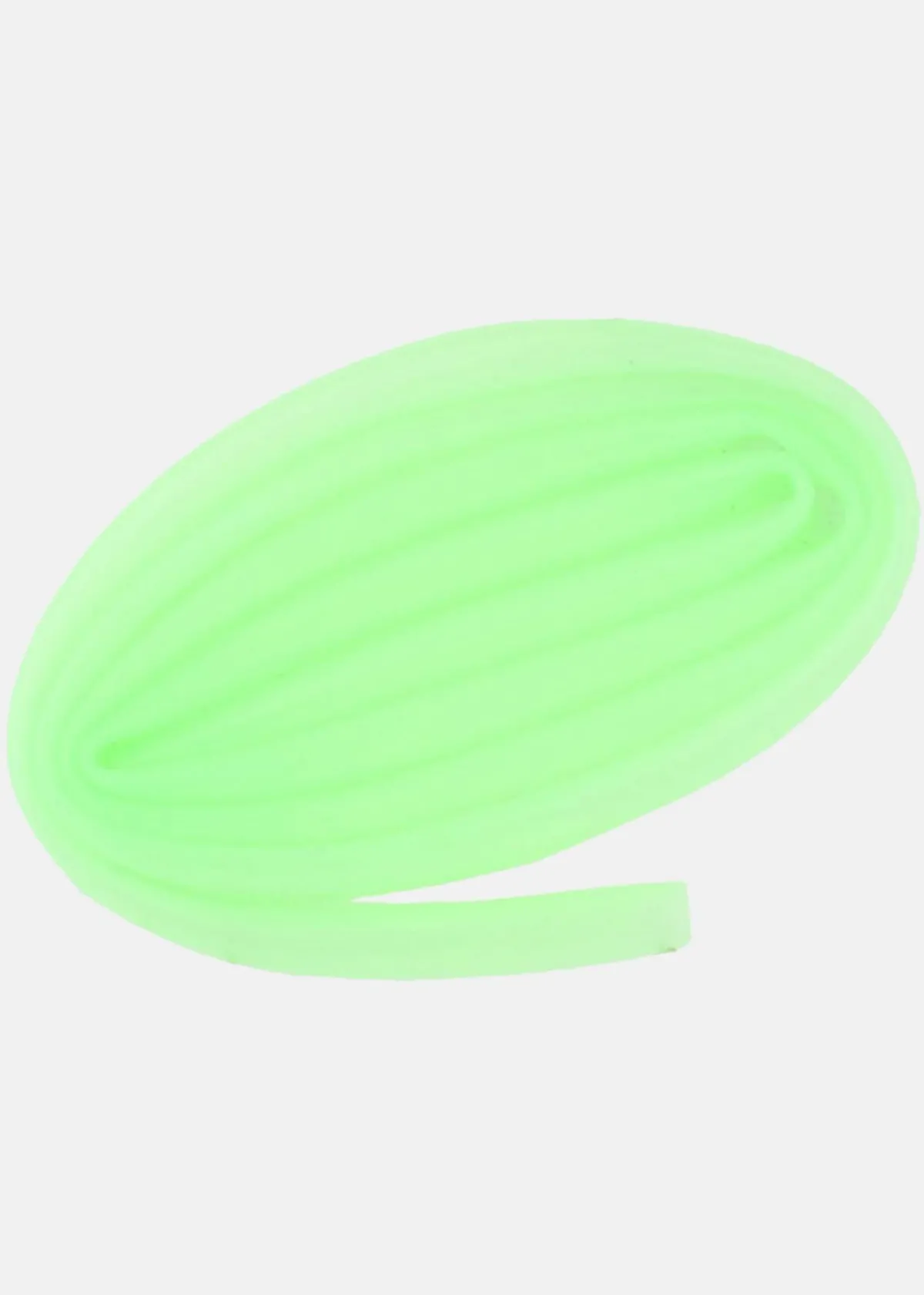Wiggler Silikonslang lys limegrön 4mm