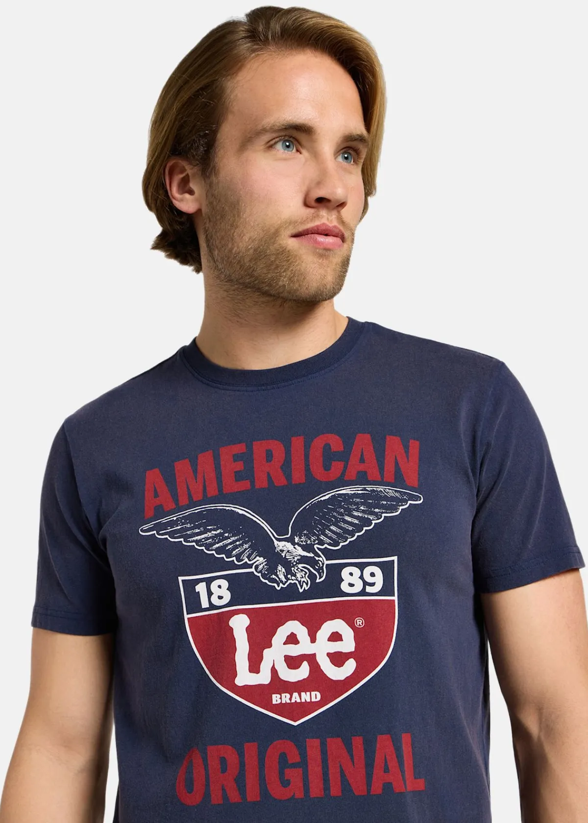 Lee SS_FRONTIER_TEE MOOD_INDIGO