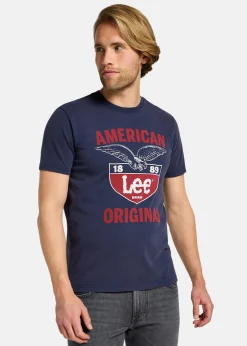 Lee SS_FRONTIER_TEE MOOD_INDIGO