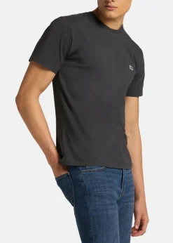 Lee SS_PATCH_LOGO_TEE WASHED_BLACK