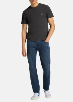 Lee SS_PATCH_LOGO_TEE WASHED_BLACK