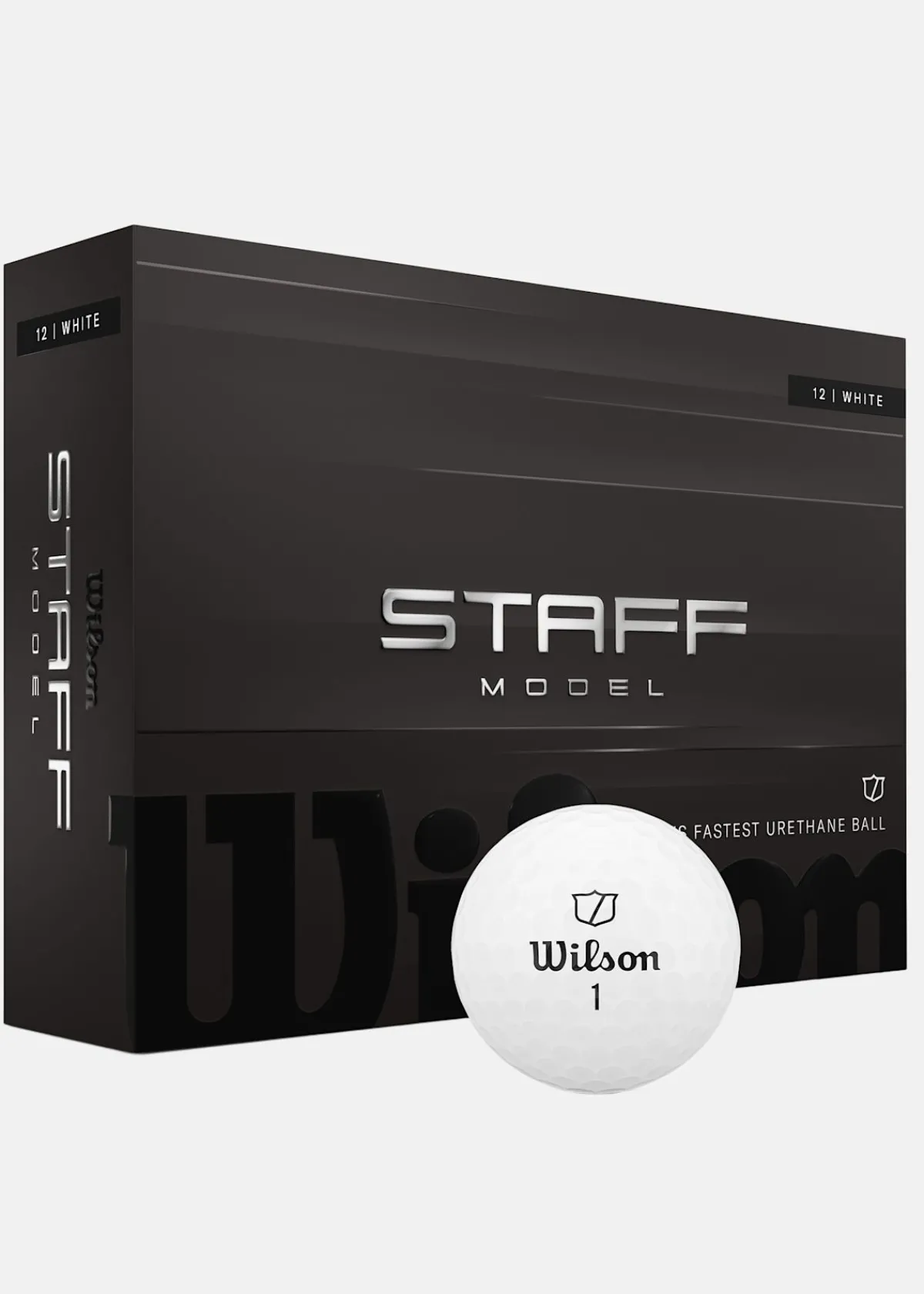 Wilson STAFF MODEL White 12-BALL