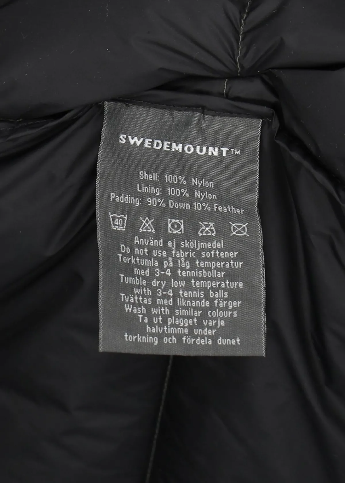 Swedemount Östersund Long Down Coat