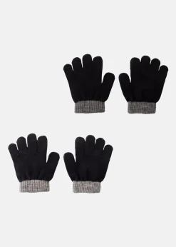 Barn Lindberg SUNDSVALL WOOL GLOVE, 2-P