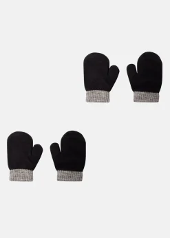 Barn Lindberg SUNDSVALL WOOL MITTEN, 2-P