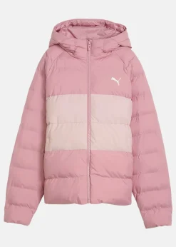 Barn Puma Synthetic Hooded Puffer Jacket