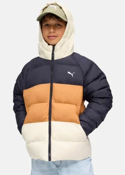 Barn Puma Synthetic Hooded Puffer Jacket
