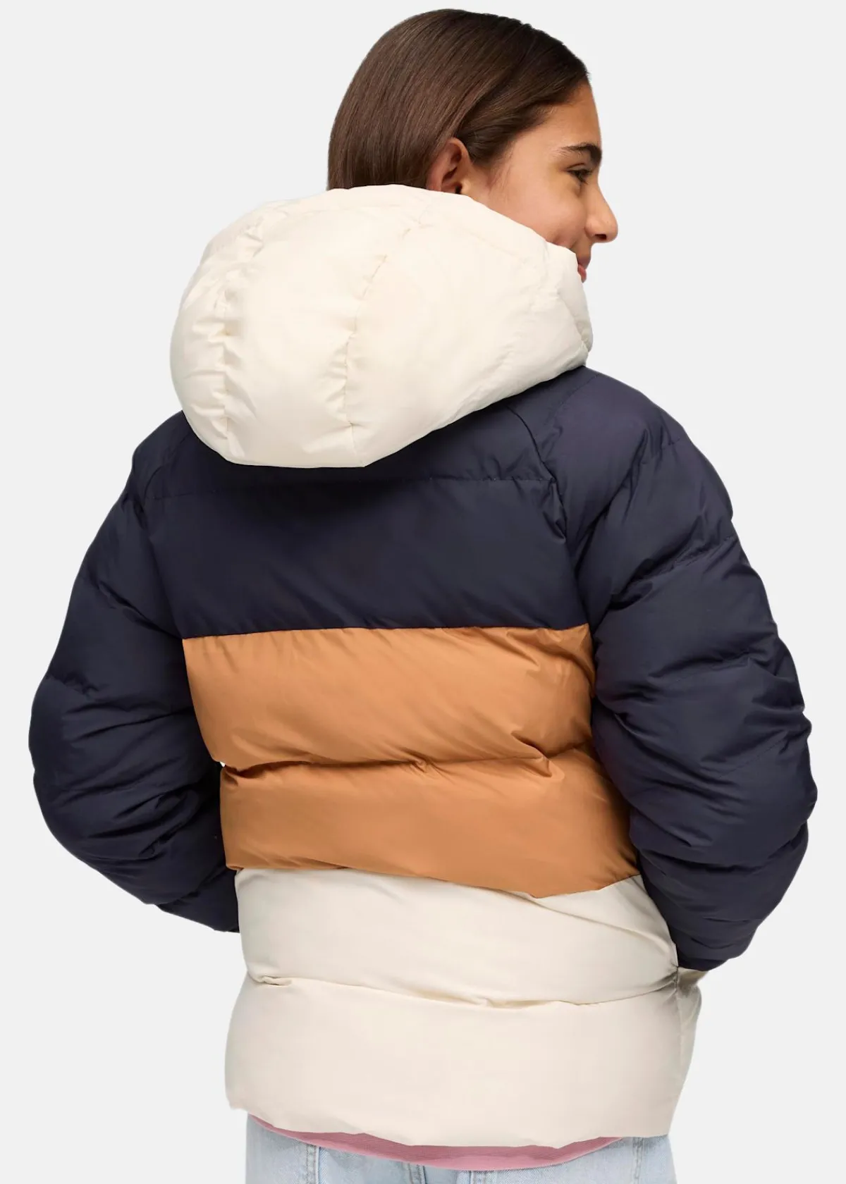 Barn Puma Synthetic Hooded Puffer Jacket