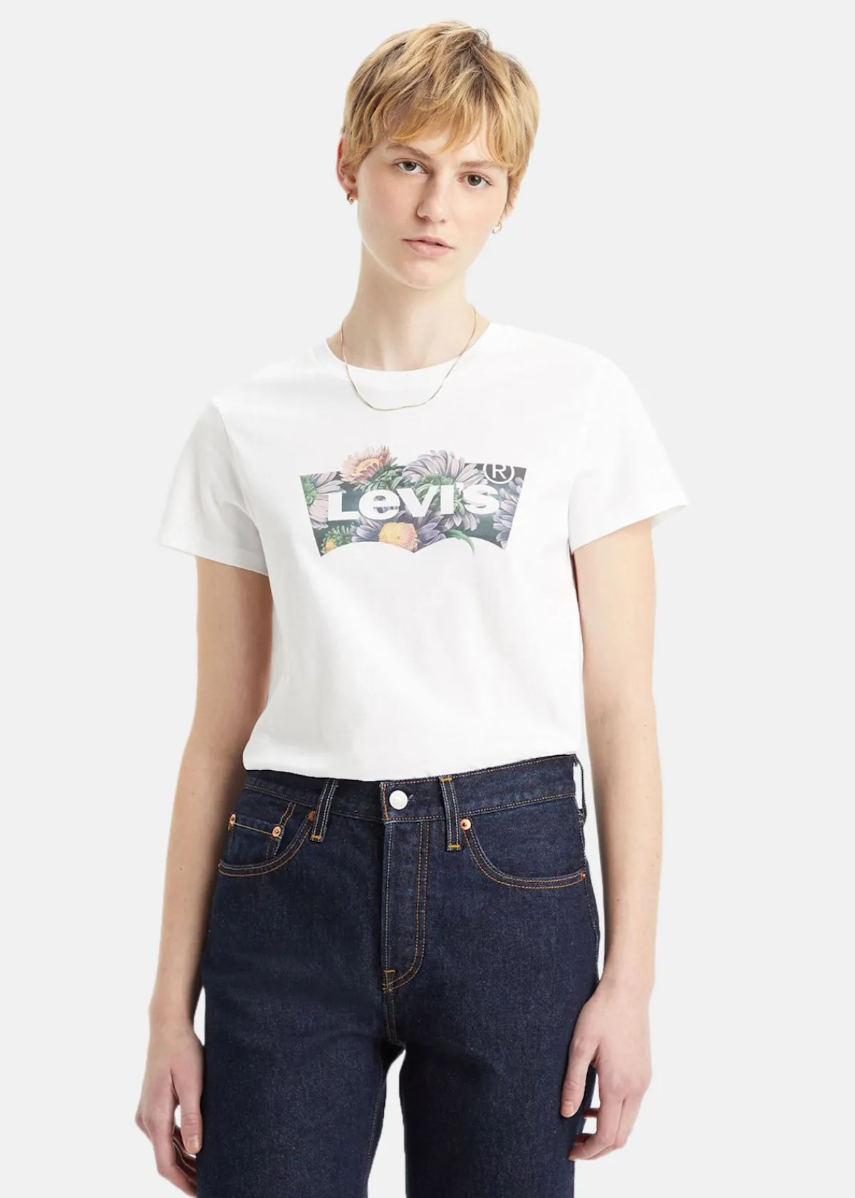 LEVI'S® THE PERFECT TEE PHOTO FLORAL S