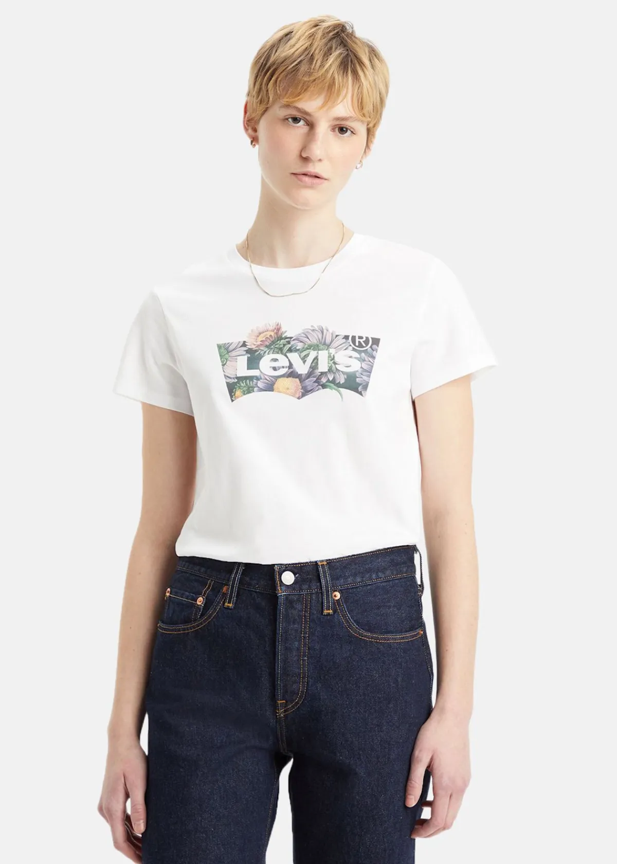 LEVI'S® THE PERFECT TEE PHOTO FLORAL S