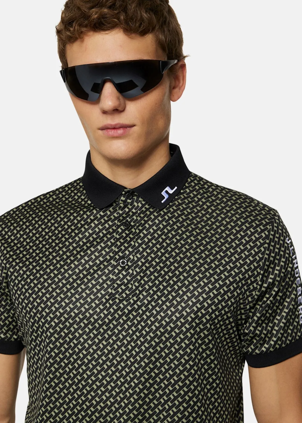 J.lindeberg Tour Tech Print Polo
