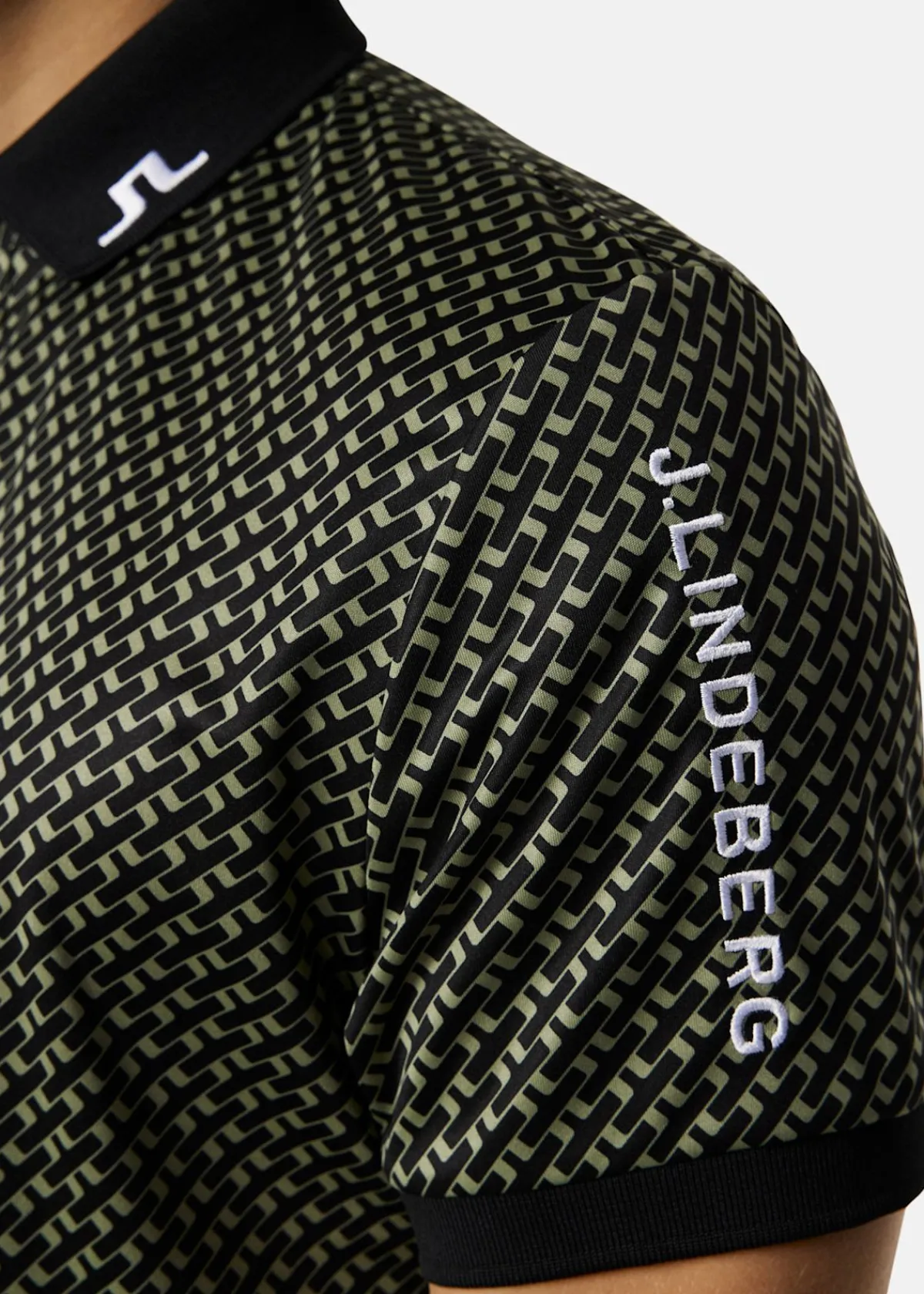 J.lindeberg Tour Tech Print Polo