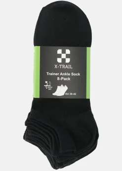 X-trail Trainer Ankle Sock 8-pack