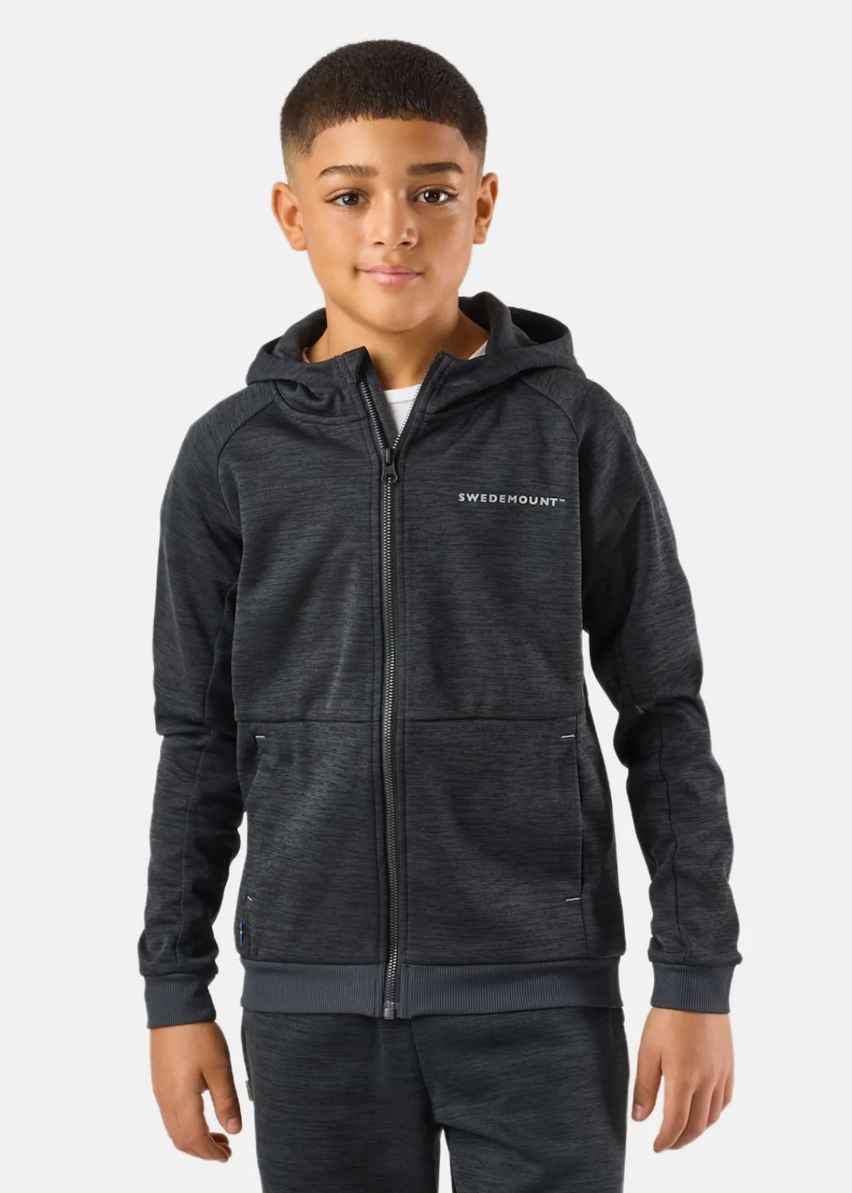 Barn Swedemount Training Logo Zip Hood JR II