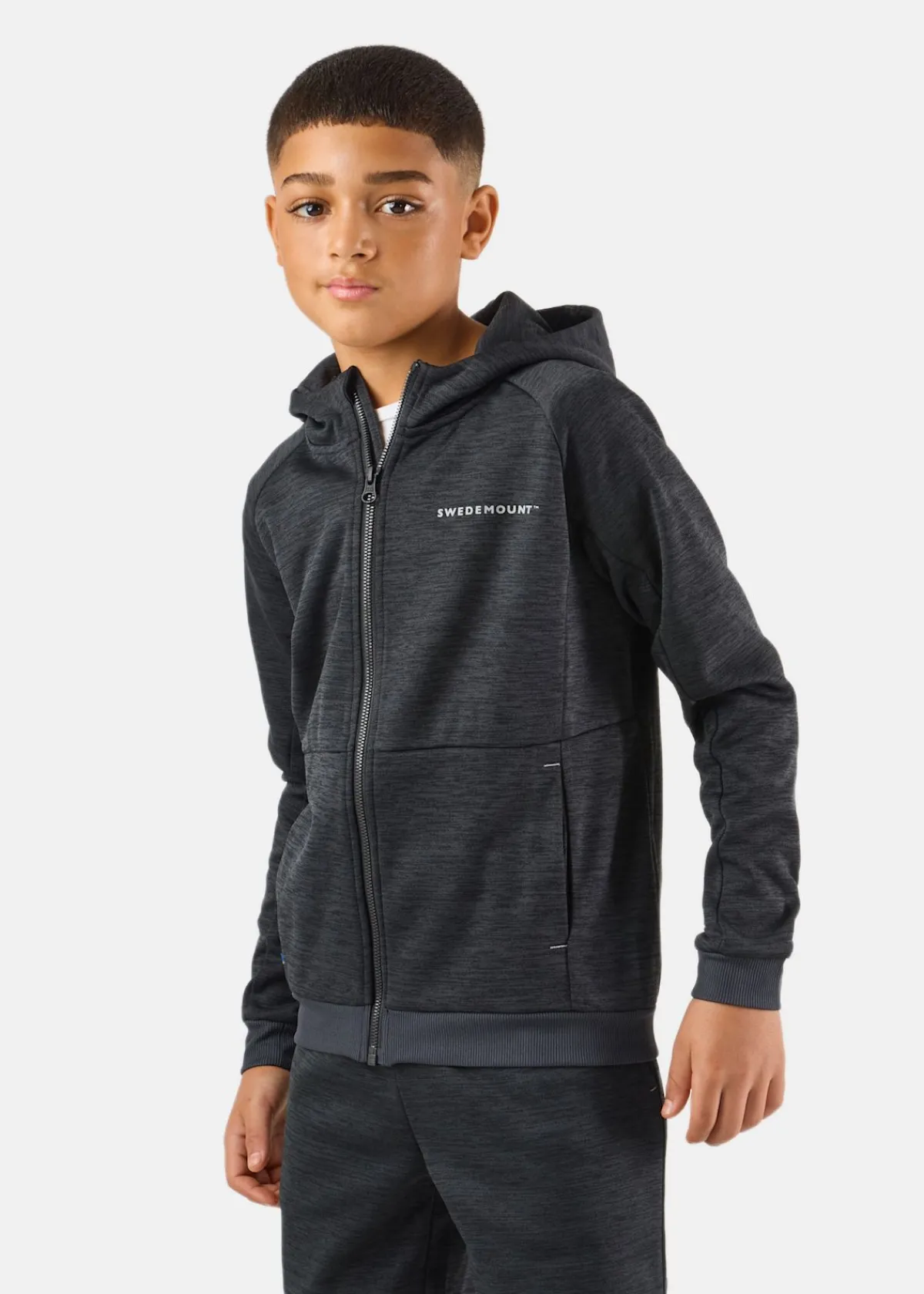 Barn Swedemount Training Logo Zip Hood JR II