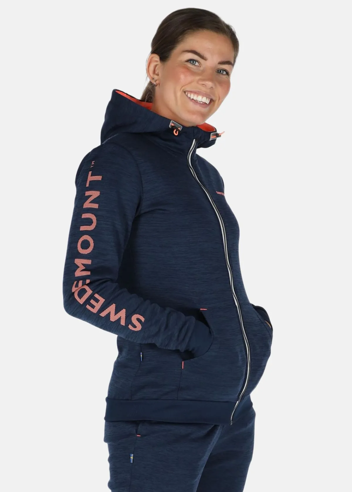 Swedemount Training Logo Zip hood W