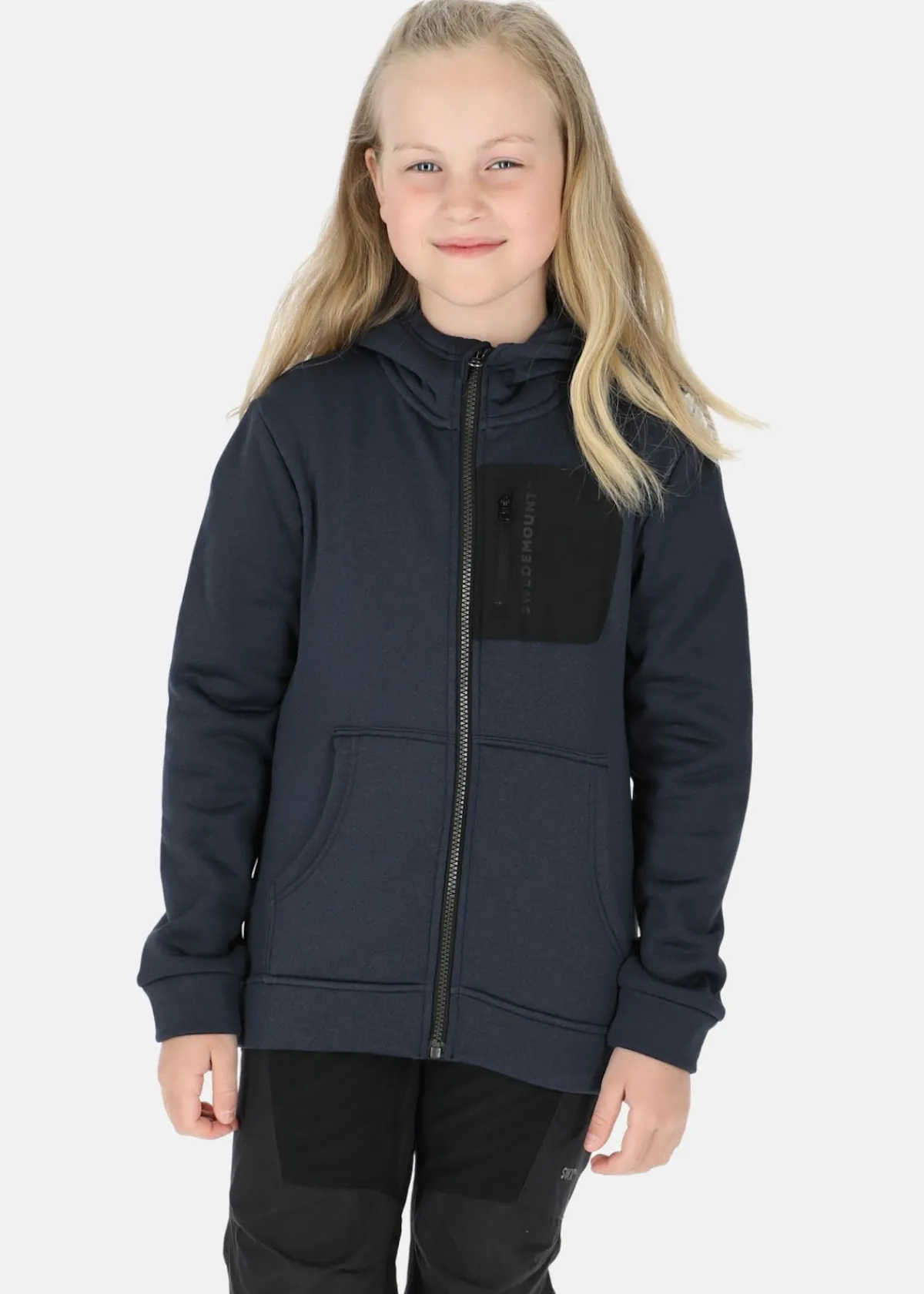 Barn Swedemount Trondheim Stretch Full Zip Hood JR