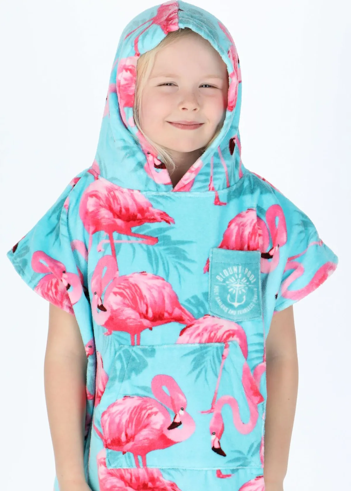 Barn Blount & Pool Tropical Beach Poncho Kids