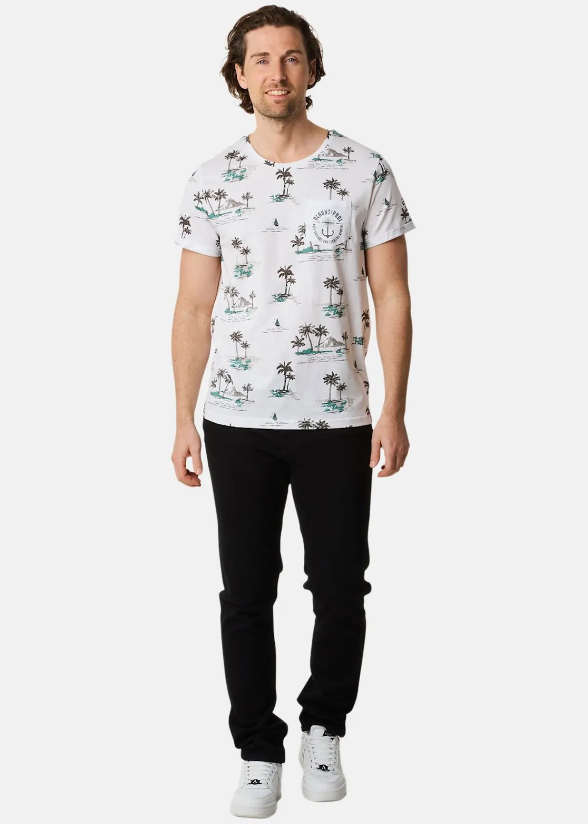 Blount & Pool Tropical Pocket Tee