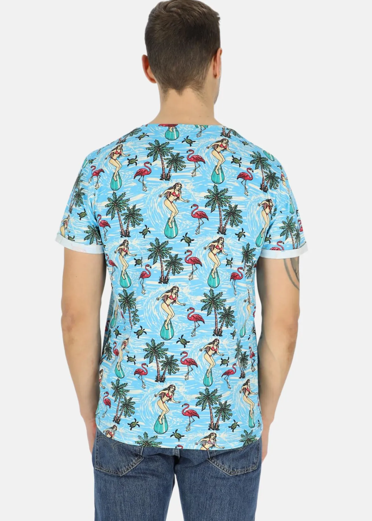 Blount & Pool Tropical Pocket Tee