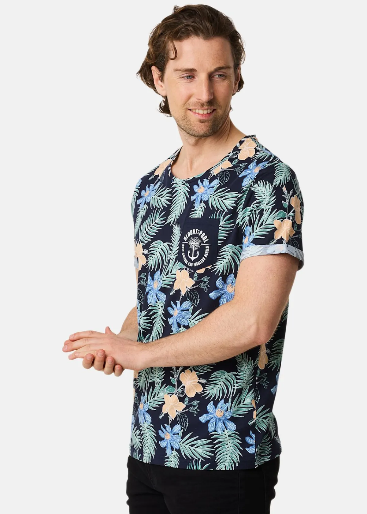Blount & Pool Tropical Pocket Tee
