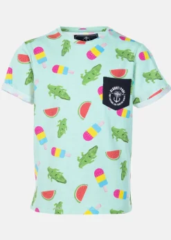 Barn Blount & Pool Tropical Pocket Tee JR