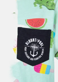Barn Blount & Pool Tropical Pocket Tee JR