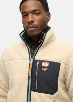 Superdry VINTAGE RETRO FULL ZIP FLEECE