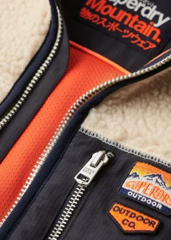 Superdry VINTAGE RETRO FULL ZIP FLEECE