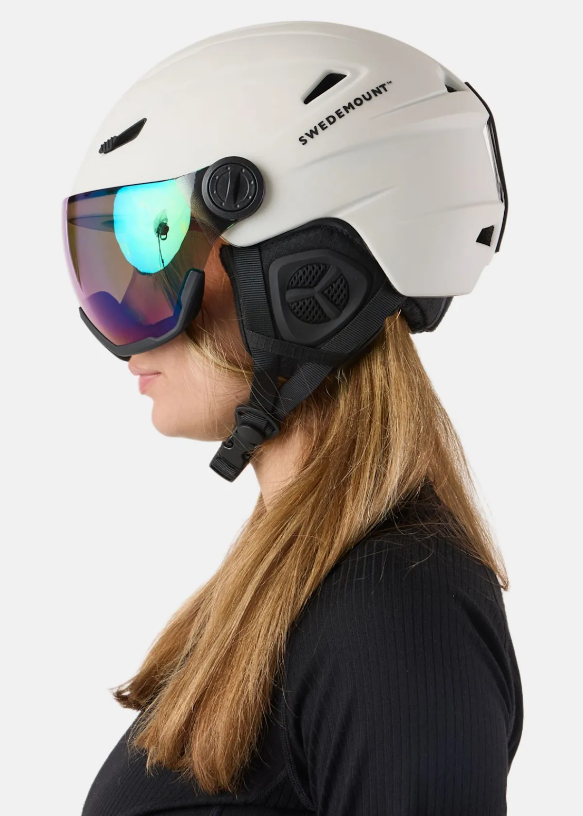 Swedemount Visor Ski Helmet