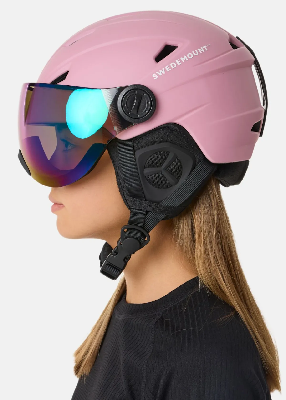 Barn Swedemount Visor Ski Helmet JR