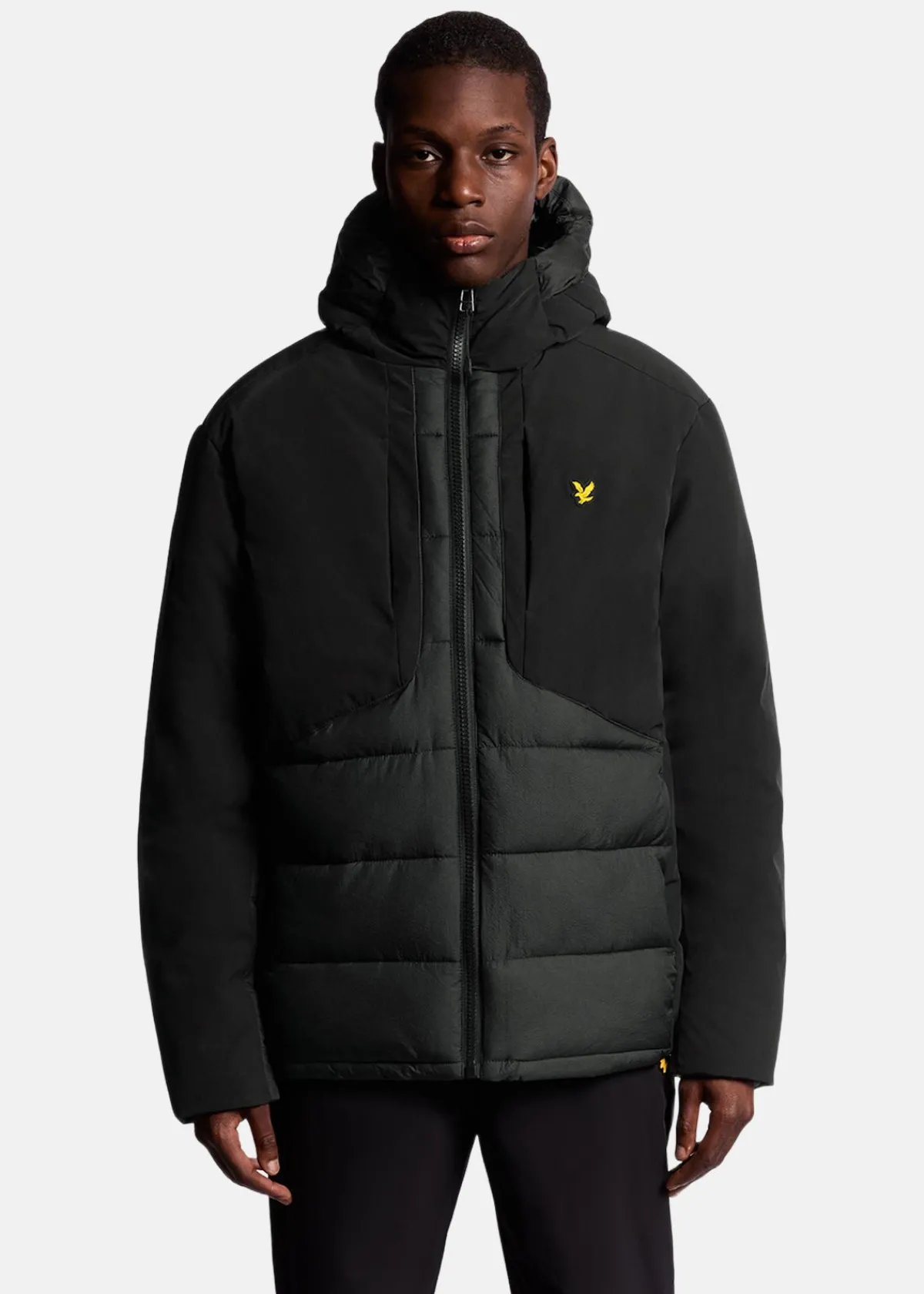 Lyle&scott Wadded Hybrid Jacket