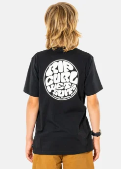 Barn Rip Curl WETSUIT ICON TEE -KIDS