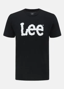 Lee WOBBLY_LOGO_TEE BLACK