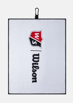 Wilson W/S TRI FOLD TOWEL WH